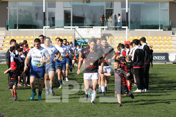2019-03-30 - ingresso campo - VALORUGBY -VALSUGANA 32-10 - ITALIAN CUP - RUGBY